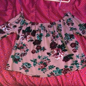 off the shoulder blouse